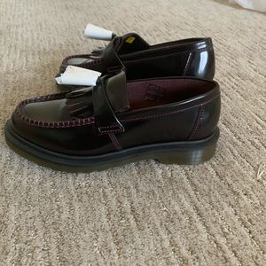 NEW Dr. Martens Adrian Arcadia Cherry Tassel